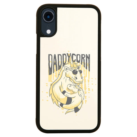 Daddycorn unicorn dad fathers day case cover for iPhone 11 11pro max xs xr x - Graphic Gear