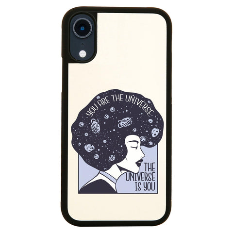 Universe girl inspirational quote case cover for iPhone 11 11pro max xs xr x - Graphic Gear