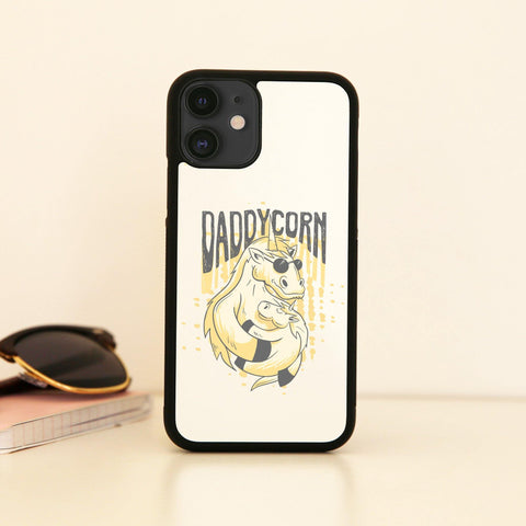Daddycorn unicorn dad fathers day case cover for iPhone 11 11pro max xs xr x - Graphic Gear