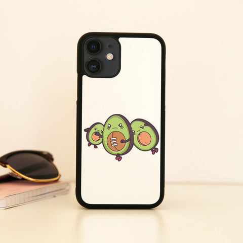 Funny avocado football case cover for iPhone 11 11pro max xs xr x - Graphic Gear