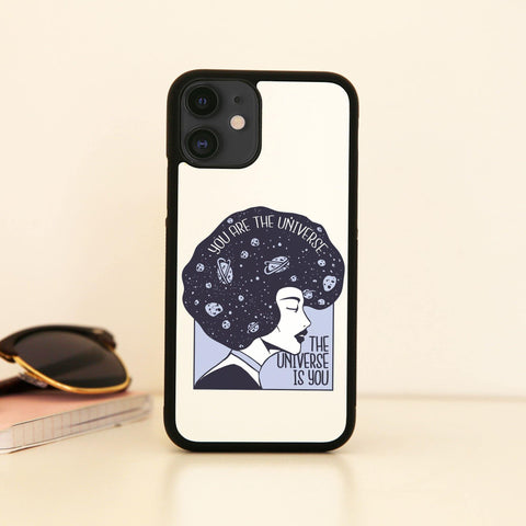 Universe girl inspirational quote case cover for iPhone 11 11pro max xs xr x - Graphic Gear
