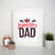 Legendary dad funny fathers day print poster wall art decor - Graphic Gear