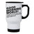 Good morning world funny stainless steel travel mug eco cup - Graphic Gear