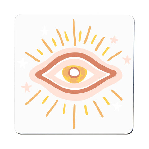 Eye abstract illustration coaster drink mat - Graphic Gear