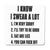 I know I swear a lot  funny rude offensive coaster drink mat - Graphic Gear