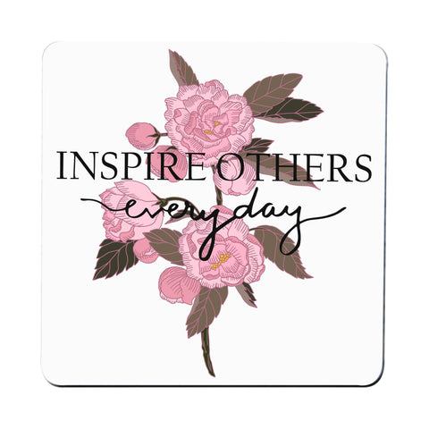 Inspire inspirational motivational graphic design coaster drink mat - Graphic Gear