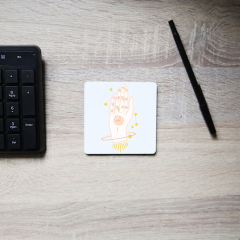 Zodiac signs illustration design coaster drink mat - Graphic Gear