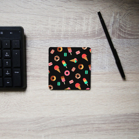 Candy sweet funny illustration design coaster drink mat - Graphic Gear