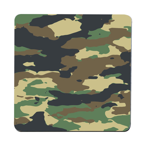 Camo pattern design coaster drink mat - Graphic Gear