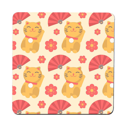 Cute Japanese pattern design coaster drink mat - Graphic Gear