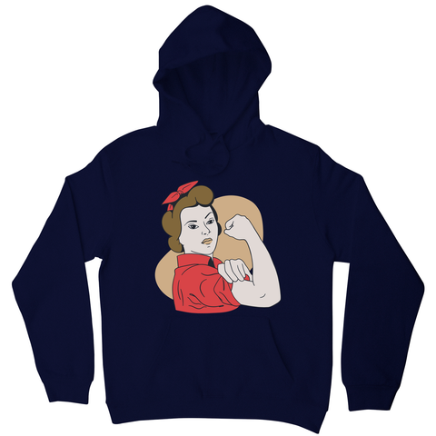 Rosie the riveter hoodie - Graphic Gear