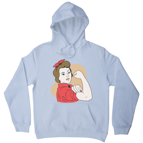Rosie the riveter hoodie - Graphic Gear