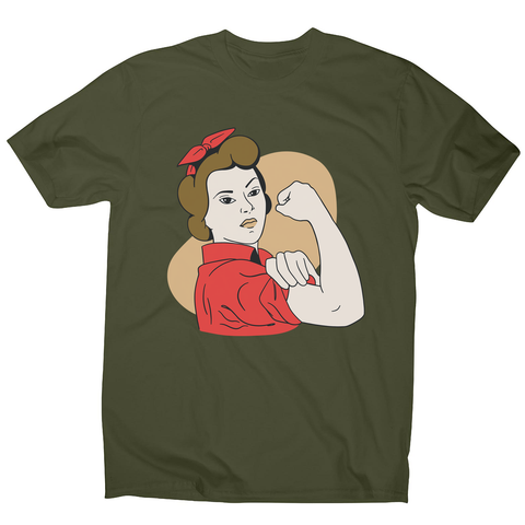 Rosie the riveter men's t-shirt - Graphic Gear