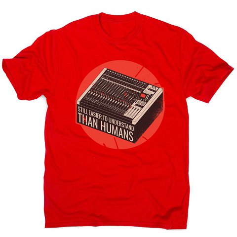 Mixing console quote men's t-shirt - Graphic Gear