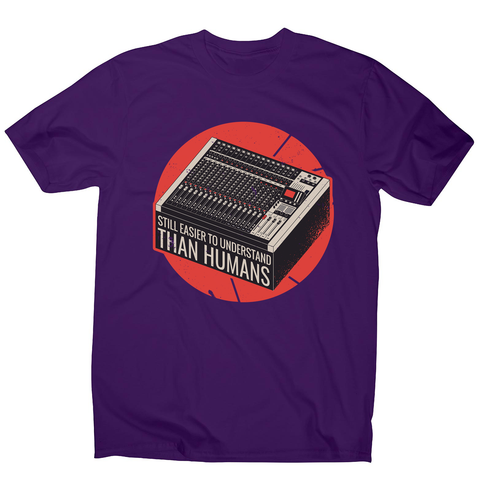 Mixing console quote men's t-shirt - Graphic Gear