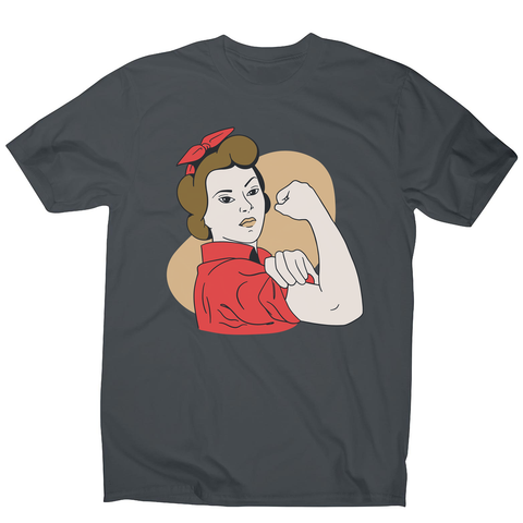 Rosie the riveter men's t-shirt - Graphic Gear