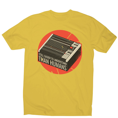 Mixing console quote men's t-shirt - Graphic Gear