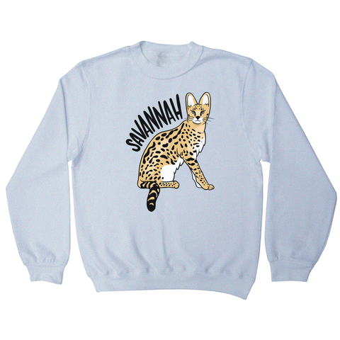 Savannah Cat sweatshirt - Graphic Gear