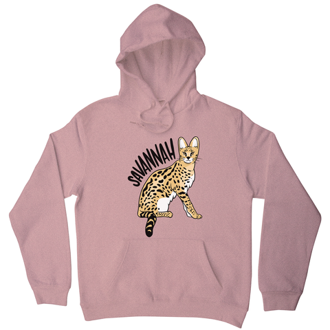 Savannah Cat hoodie - Graphic Gear