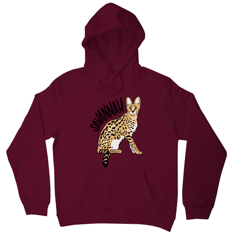 Savannah Cat hoodie - Graphic Gear