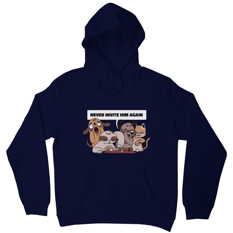 Animals playing with sloth funny hoodie - Graphic Gear