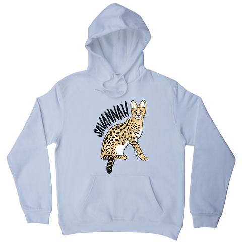 Savannah Cat hoodie - Graphic Gear