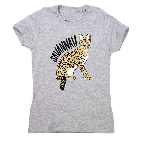 Savannah Cat women's t-shirt - Graphic Gear