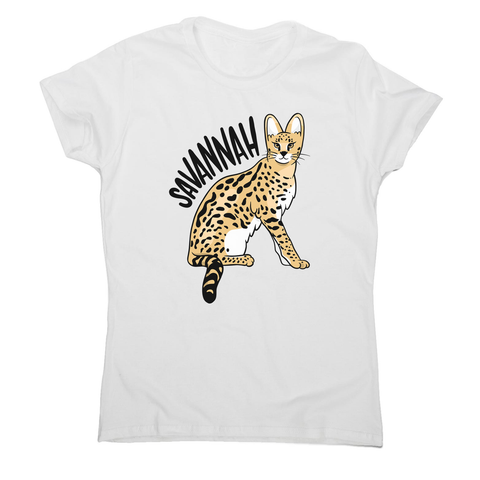 Savannah Cat women's t-shirt - Graphic Gear