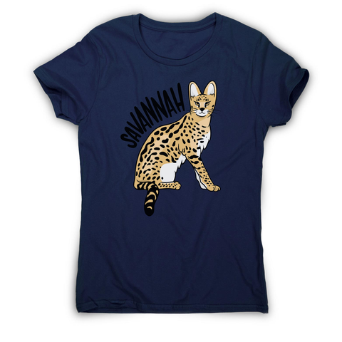 Savannah Cat women's t-shirt - Graphic Gear