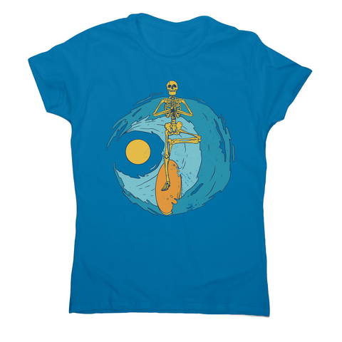 Surfer skeleton women's t-shirt - Graphic Gear