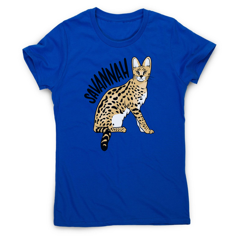 Savannah Cat women's t-shirt - Graphic Gear