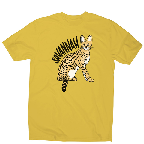 Savannah Cat men's t-shirt - Graphic Gear