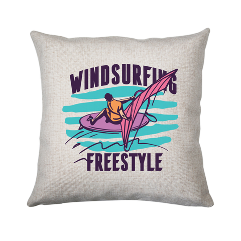 Windsurfing freestyle cushion cover pillowcase linen home decor - Graphic Gear