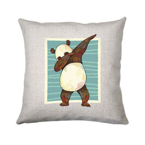 Panda dabbing funny Cushion cover pillowcase linen home decor - Graphic Gear