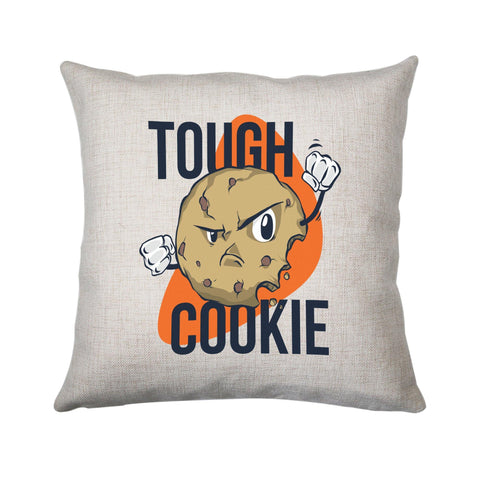 Though cookie funny cushion cover pillowcase linen home decor - Graphic Gear