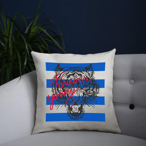 Forever young abstract art design cushion cover pillowcase linen home decor - Graphic Gear