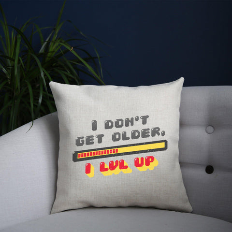 Level up funny cushion cover pillowcase linen home decor - Graphic Gear