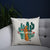 Leopard free spirit illustration graphic design cushion cover pillowcase linen home decor - Graphic Gear