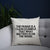 The fridge is a clear example funny foodie cushion cover pillowcase linen home decor - Graphic Gear