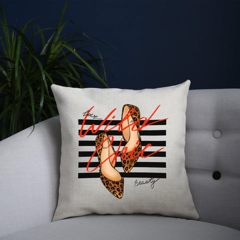 Wild chic art design cushion cover pillowcase linen home decor - Graphic Gear