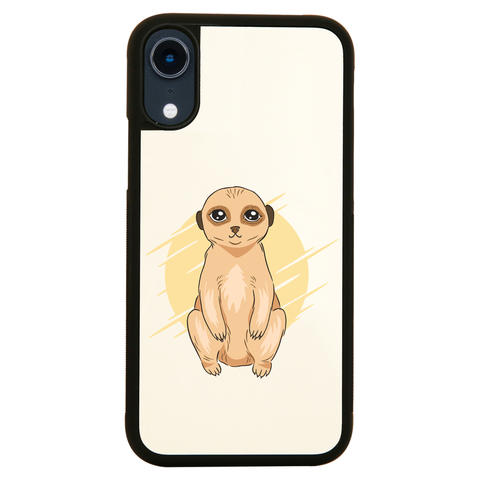 Cute Meerkat iPhone case cover 11 11Pro Max XS XR X - Graphic Gear