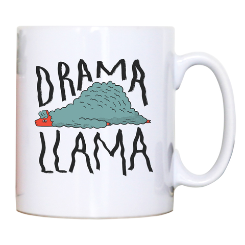 Drama llama funny mug coffee tea cup - Graphic Gear