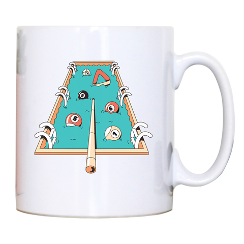 Pool pun game mug coffee tea cup - Graphic Gear