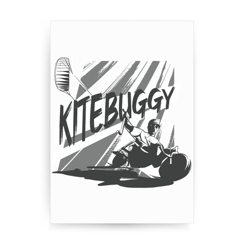 Kite Buggy 2 print poster wall art decor - Graphic Gear