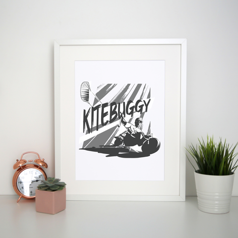 Kite Buggy 2 print poster wall art decor - Graphic Gear