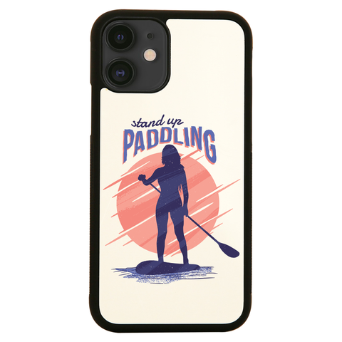 Stand up paddling iPhone case cover 11 11Pro Max XS XR X - Graphic Gear