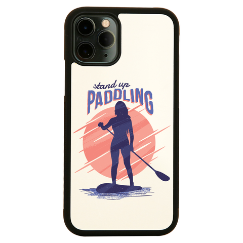 Stand up paddling iPhone case cover 11 11Pro Max XS XR X - Graphic Gear