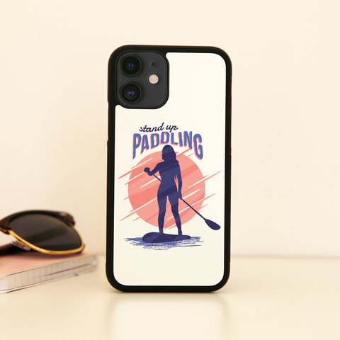 Stand up paddling iPhone case cover 11 11Pro Max XS XR X - Graphic Gear