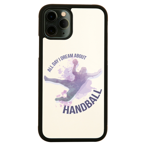 Handball quote playing iPhone case cover 11 11Pro Max XS XR X - Graphic Gear