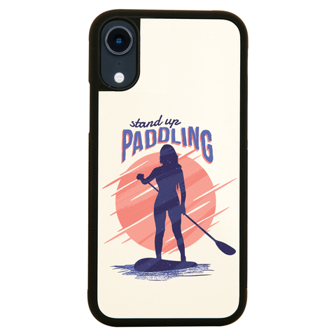 Stand up paddling iPhone case cover 11 11Pro Max XS XR X - Graphic Gear